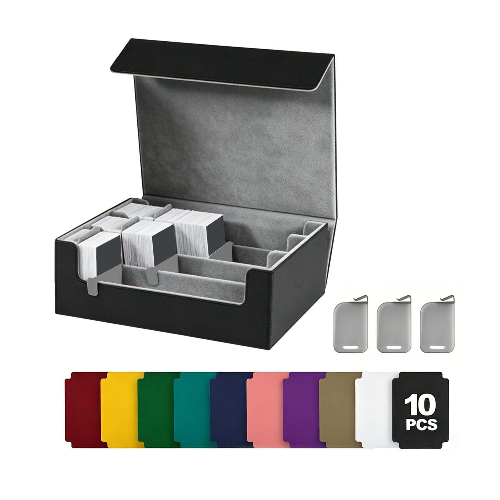 MTG Deck Box, Quartuple Trading Card Storage Box contiene oltre