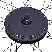 Vista 4 de Kit de conversión de bicicleta eléctrica 48 V 1000 W rueda delantera potente motor Kit de conversión de bicicleta eléctrica Controlador de modo dual