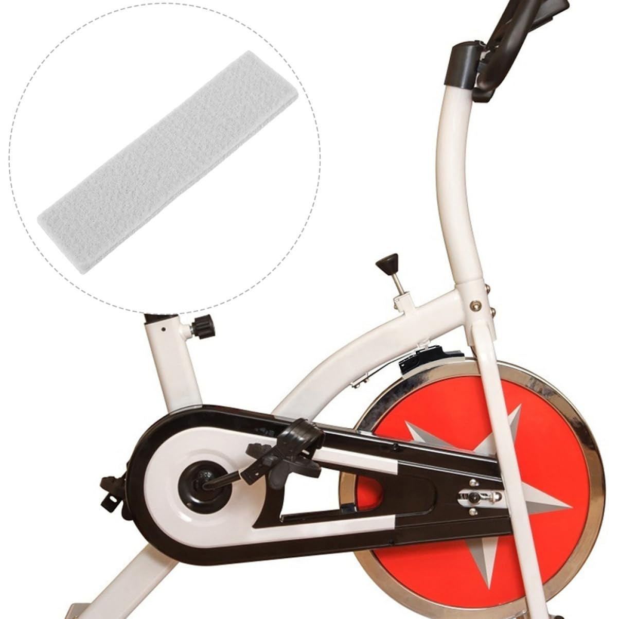 BESPORTBLE 6pièces Plaquettes de Frein pour Vélo Appartement Compatibles avec Vélos de Fitness et Exercice Intérieur