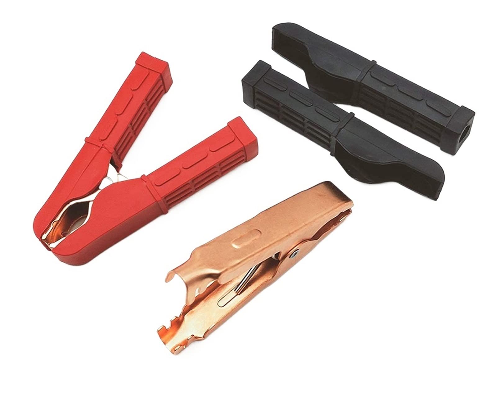 2 uds 200A Clip de batería de Coche Pinza de cocodrilo Conector de Abrazadera de Prueba amablemente