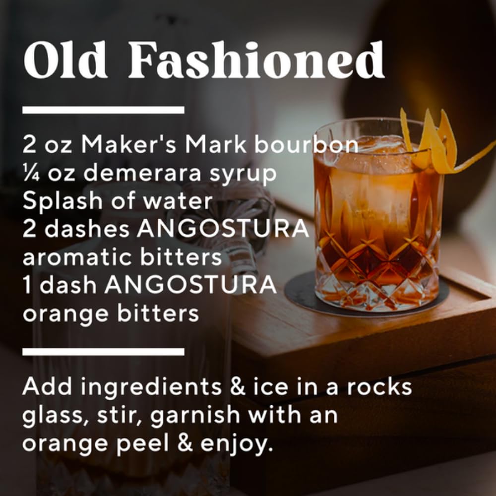 Angostura Aromatic Bitters - 200 ml - 44.7% Vol - Bitter Concentrado de Hierbas y Especias - Producto Original Desde 1824 - Ideal para Cocteles y Vermut - Hecho en el Caribe