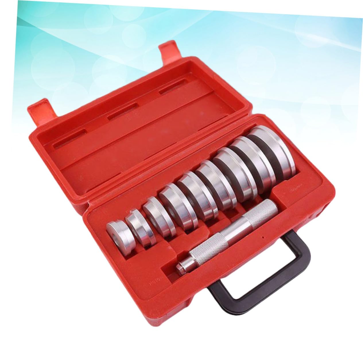 Beatifufu 10pcs Aluminum Axle Bushing Bearing Race Seal Removal Install Tool One Side Disc Drive for Efficient Installati