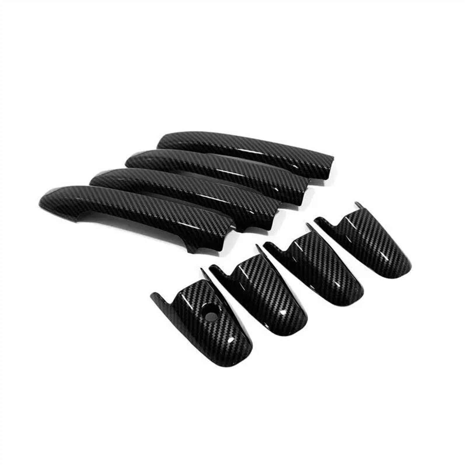 CSSPDM Right Hand Drive Door Handle Cover for Civic 10Th Gen 2016 2017 2018 2019 Carbon Fiber Exterior Parts Accessories RHD