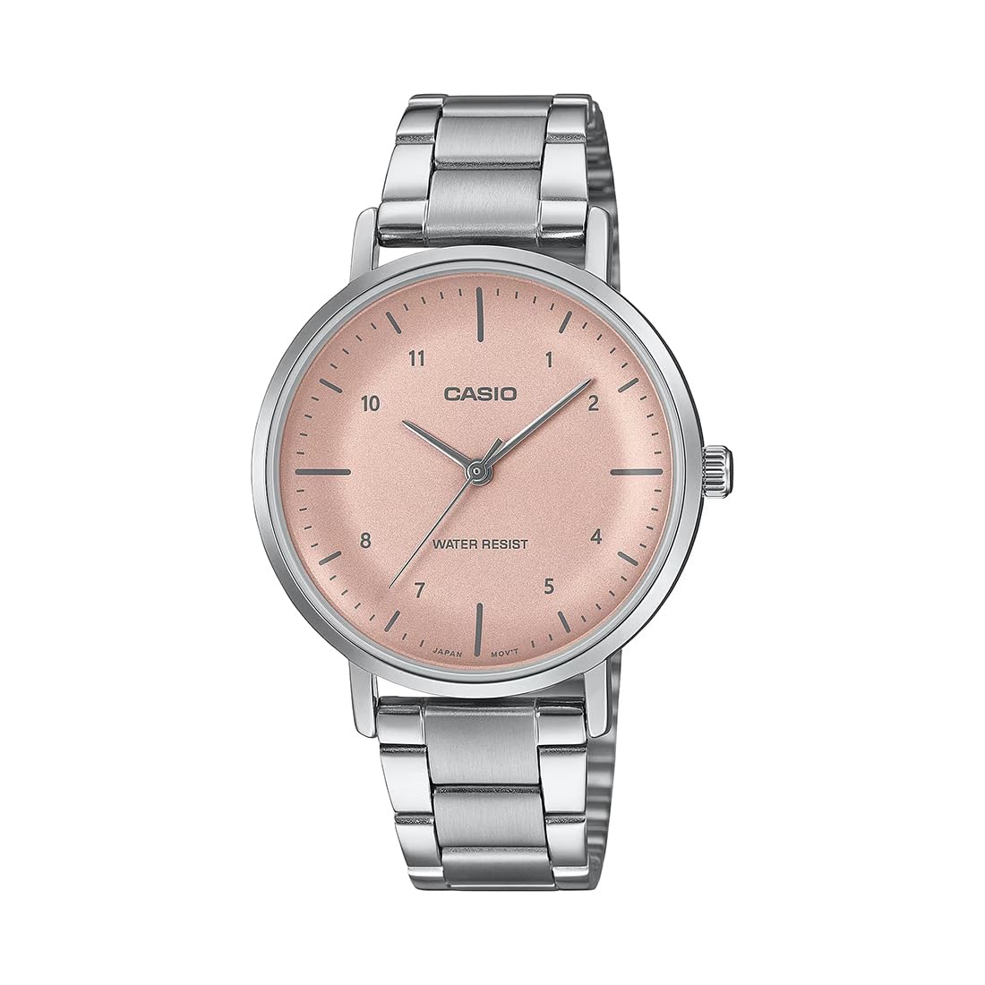 Casio Enticer Ladies LTP-VT03D-4BDF Analog Pink Dial Watch (A2423)