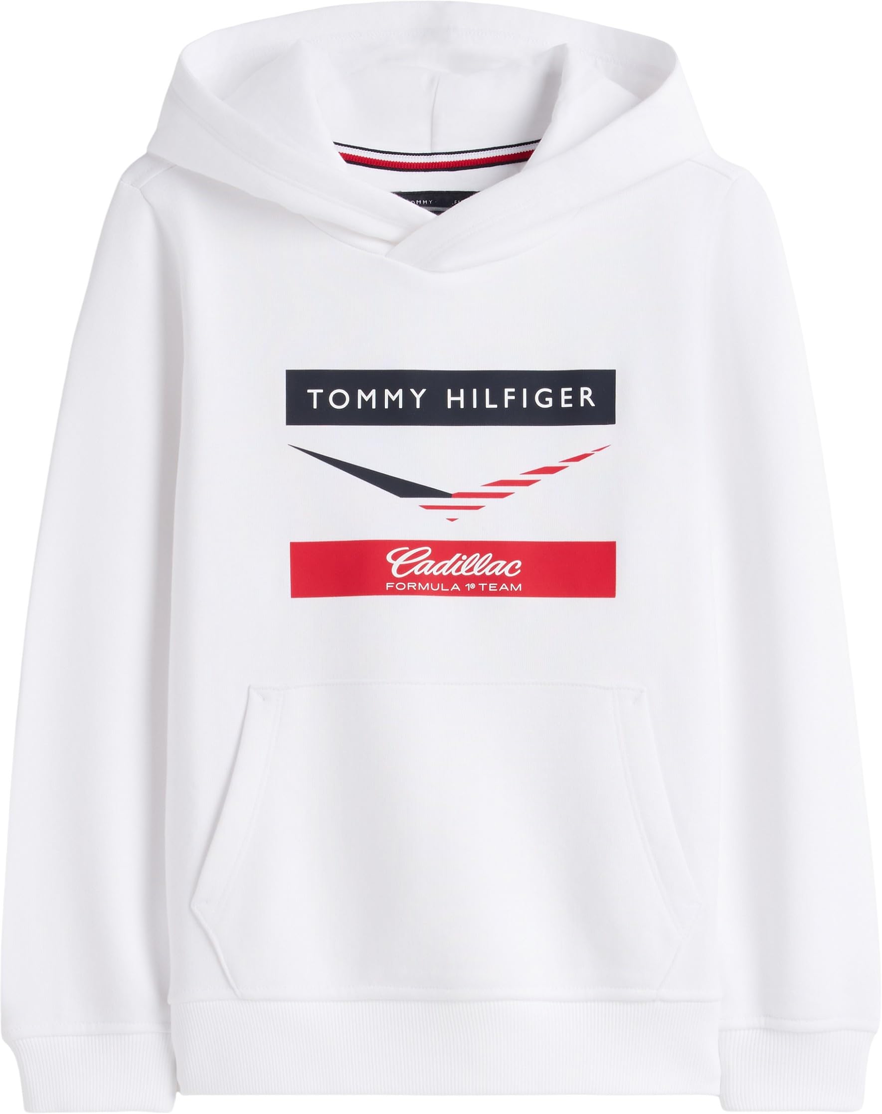 Tommy Hilfiger TH X Cf1 Chevron Hoodie Ks0ks00778 Sudaderas Unisex niños (Pack de 1)