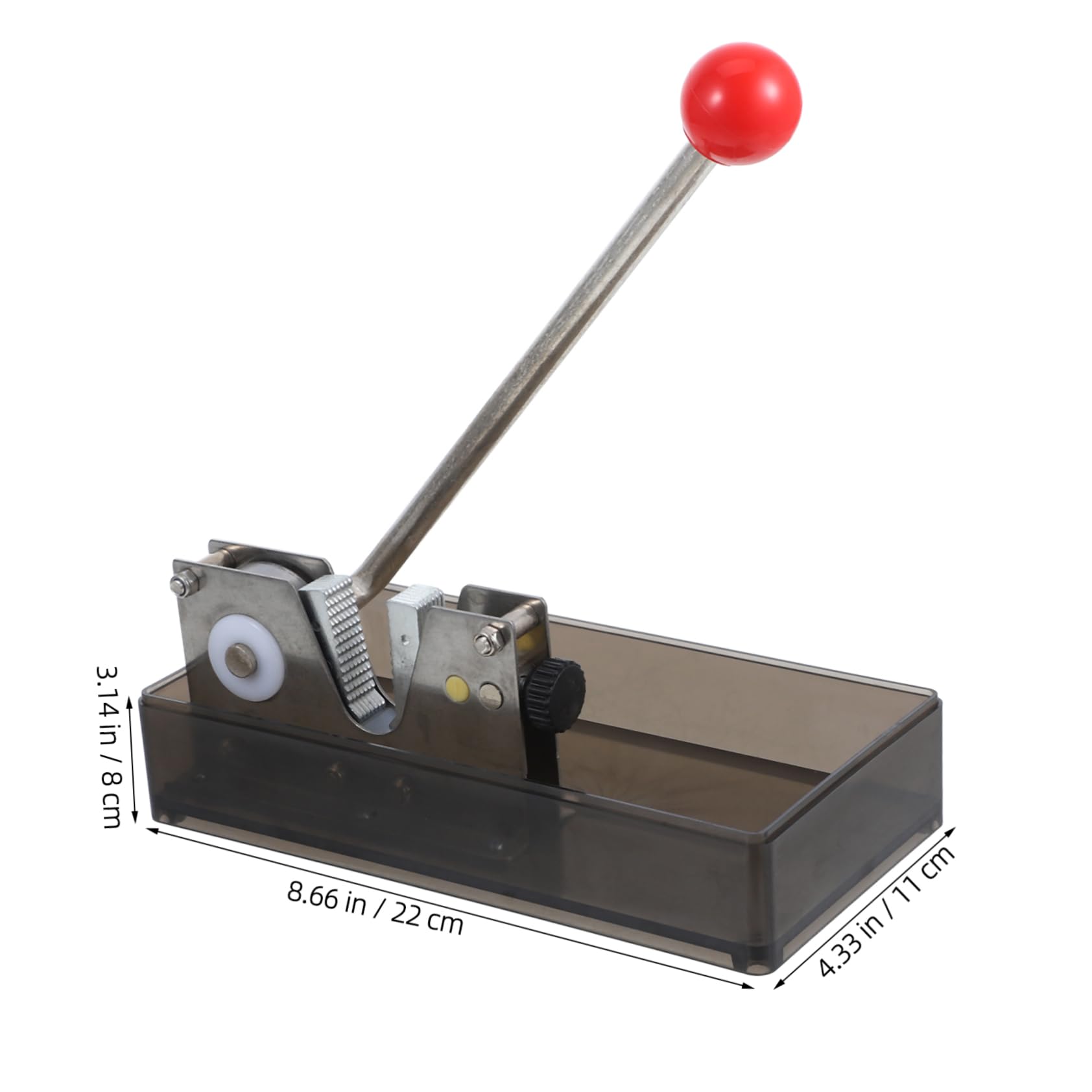 Cabilock Nutcracker Tool Built Tray Heavy Duty Nut Cracker for Walnuts Pecans Hazelnuts and More Manual Nut Tong for Kitchen Use