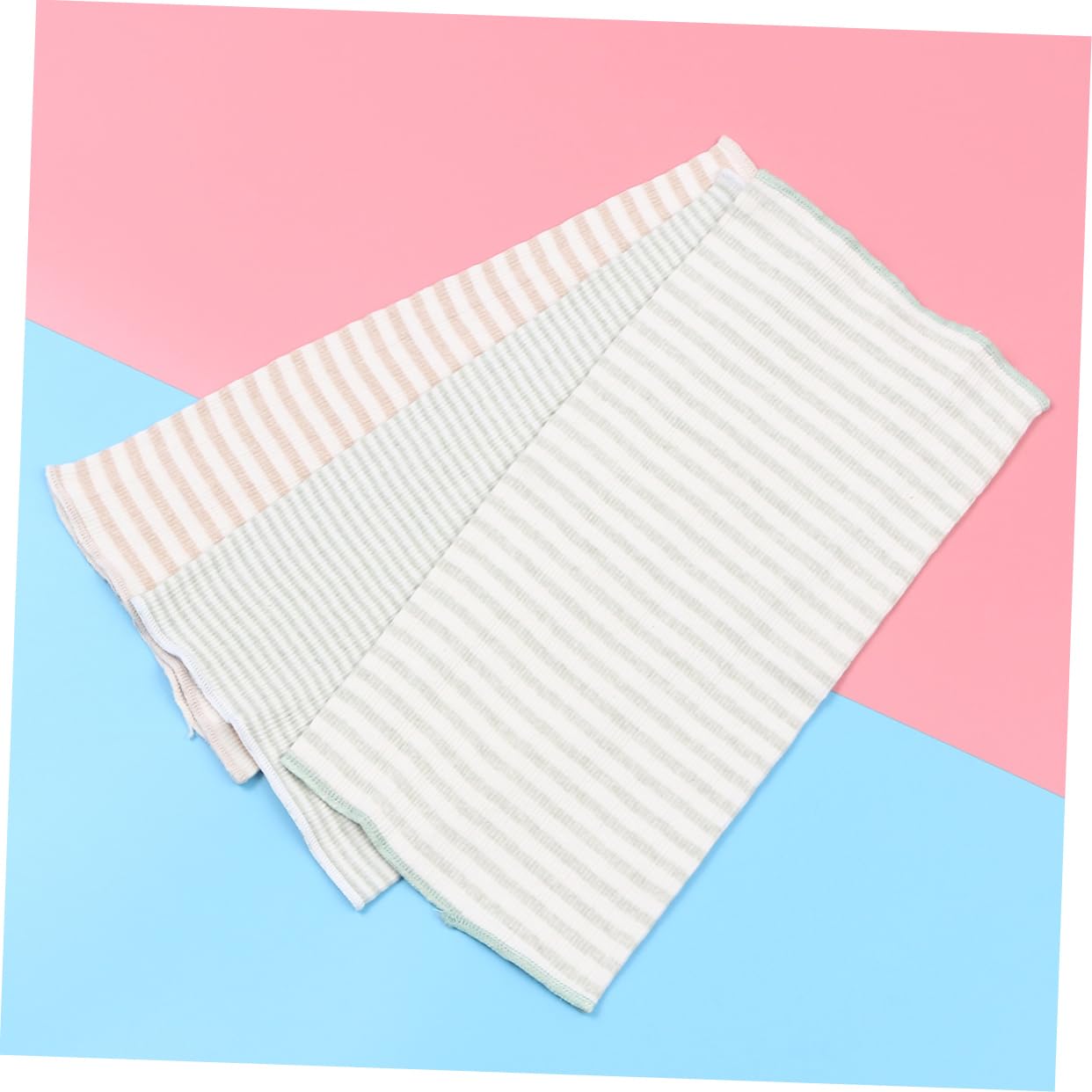 ERINGOGO Lot de 3 Bandeaux Ombilicaux en Coton, 34cm, 1 Couche, Doux et Confortables, Soin du Cordon pour -né et Nourrisson Couleur Aléatoire