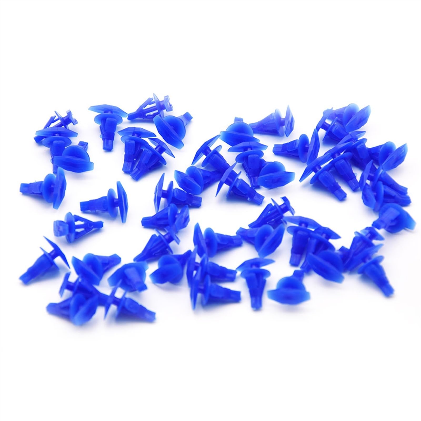 TGVSELPJ Car Accessories 50PCS Blue Auto Fasteners Car Door Window Sealing Strip Weatherstrip Retainer Clips For H&ONDA For Toyota