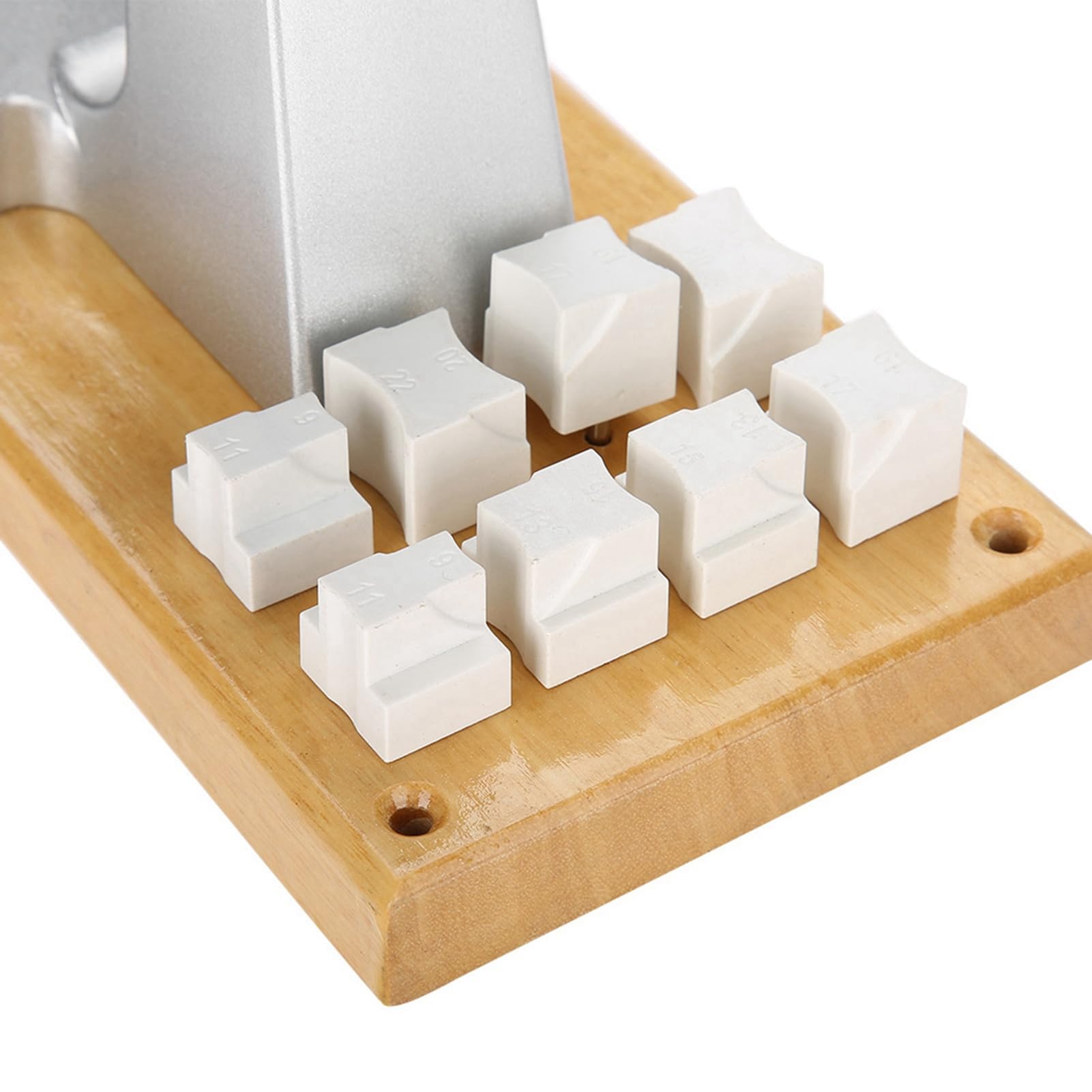 GLOGLOW Herramientas y Kits de Reparación Abridor de Espalda con 6 Troqueles Soporte Ajustable y Tornillo de Banco para Reparación de Ostras Impermeables Cajas Atornilladas Abridor de Cajas de Reloj
