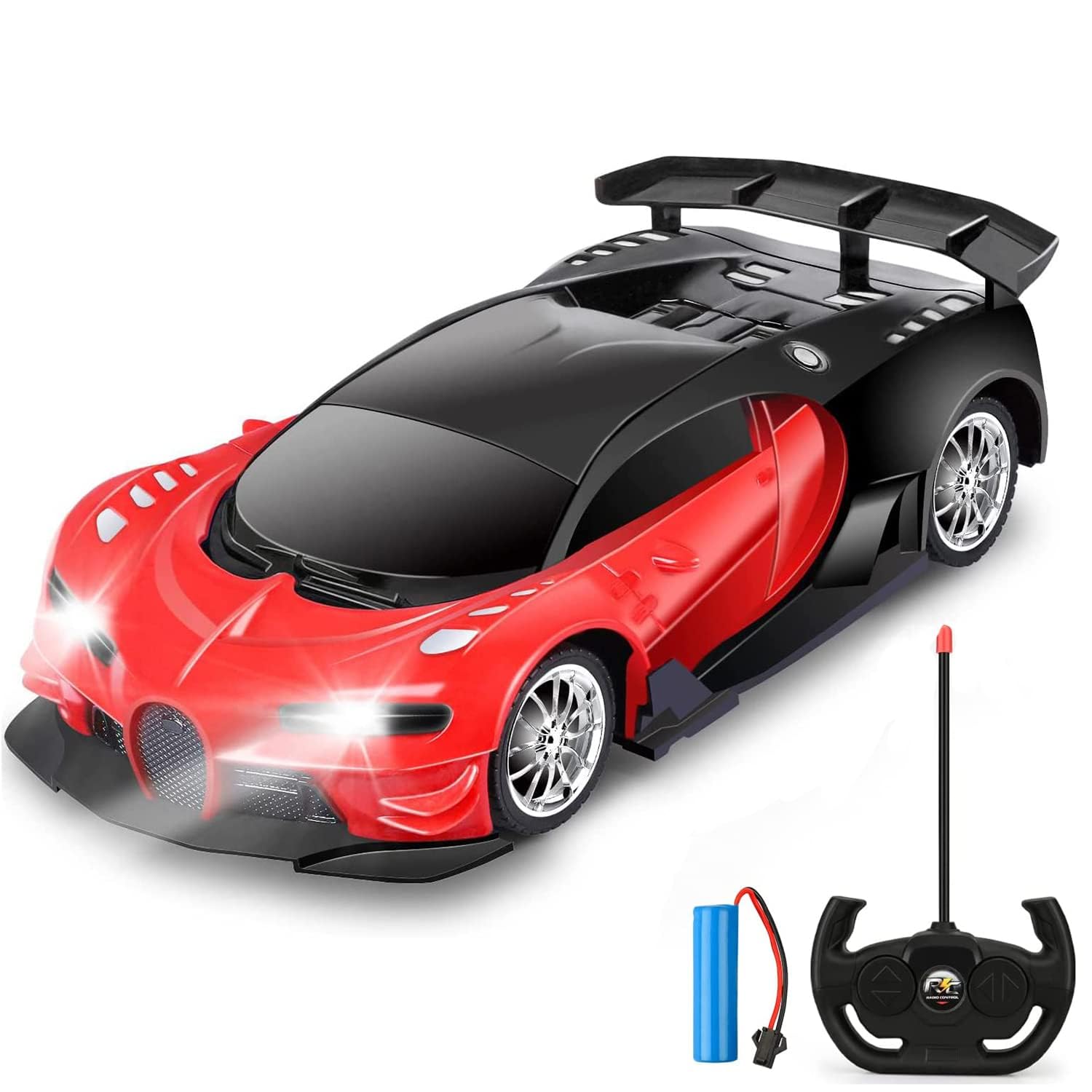 Sponsored Ad – X spring Remote Control Car, Sport Racing Hobby Drift RC Car with Controller, Electric Remote Toy Racing with Led Lights Rechargeable, 1:16 Scale Car Toy Gifts for 4 to 12 Year Old Boys Girls