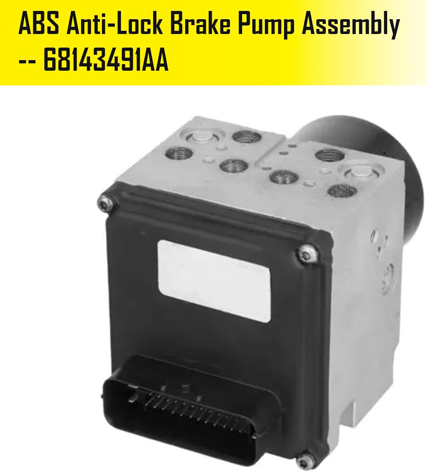 ABS Anti-Lock Brake Pump Assembly 68143491AA Fit for Dodge Ram 2500 3500 2017-2018