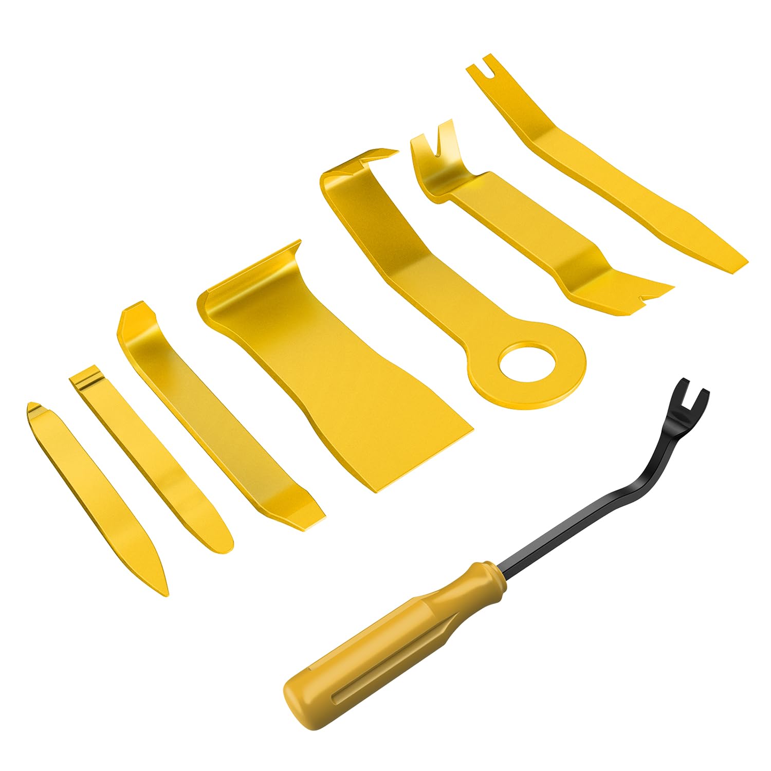 GOOACC 8PCS Auto Trim Scratch Removal Tool Car Audio Dash - body repair tools | Mubboo