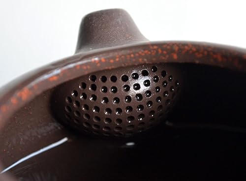 Miniatura 8 de Tetera china Yixing Clay Genuino Negro Arena HeiJinGang Té Xishi Ollas (6.8oz200cc)