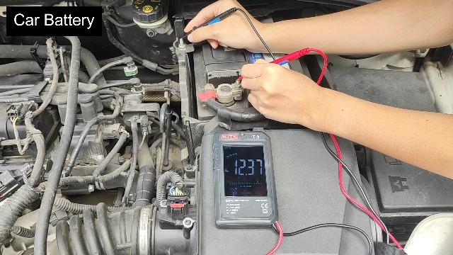 Image of NJTY S471 Analog Pointer Multimeter, High Sensitivity Needle Meter for DC /AC Voltage Current Resistance Testing, Portable Battery and Load Tester with Built-in Fuses