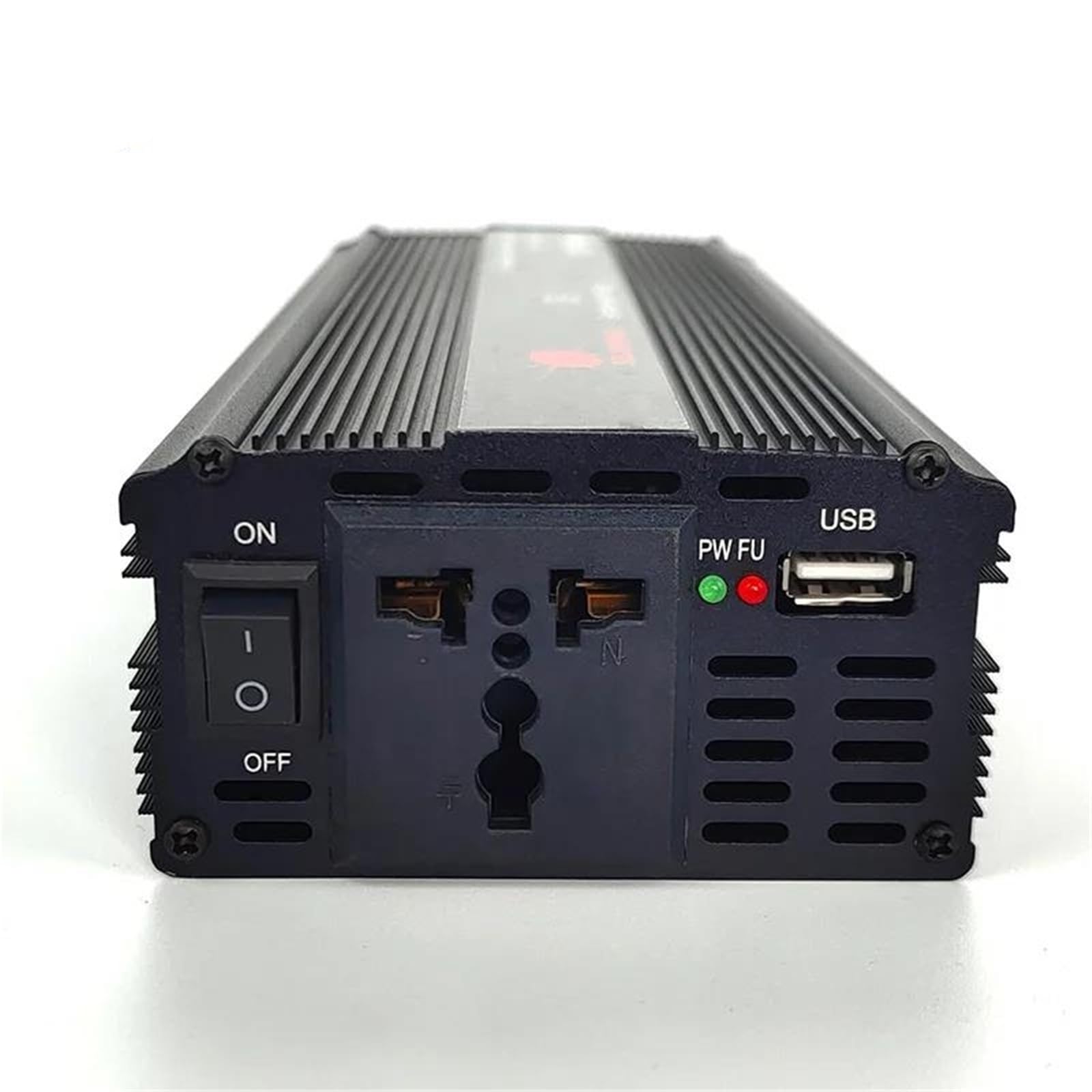 Inversor Inversor Solar De 12V/220V 500W 1000W 2000W De Onda Sinusoidal Modificada con USB Convertidor De Potencia Automático para Coche Onda sinusoidal modificada(500W)