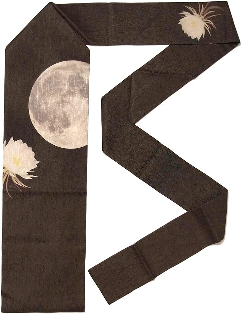 Amazon | [dear-japan] 名古屋帯 月下美人 月 花 | 帯 通販