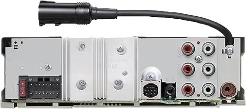 Miniatura 4 de Kenwood - Receptor de reproductor de CD estéreo USB AUX con Bluetooth para salpicadero, con Enrock Marine Dash Kit protector cubierta de radio, kit