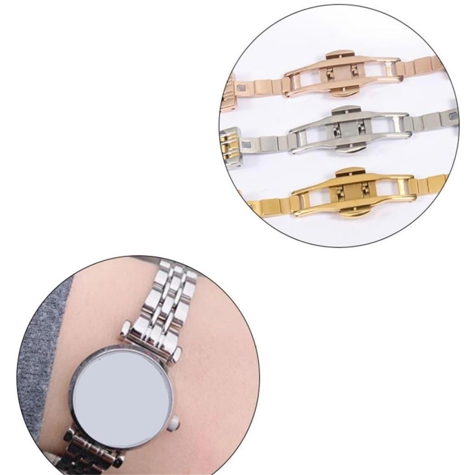 Cinturino universale per orologio Accessorio for cinturino di ricambio unisex elegante e confortevole con in acciaio inossidabile da 10 mm