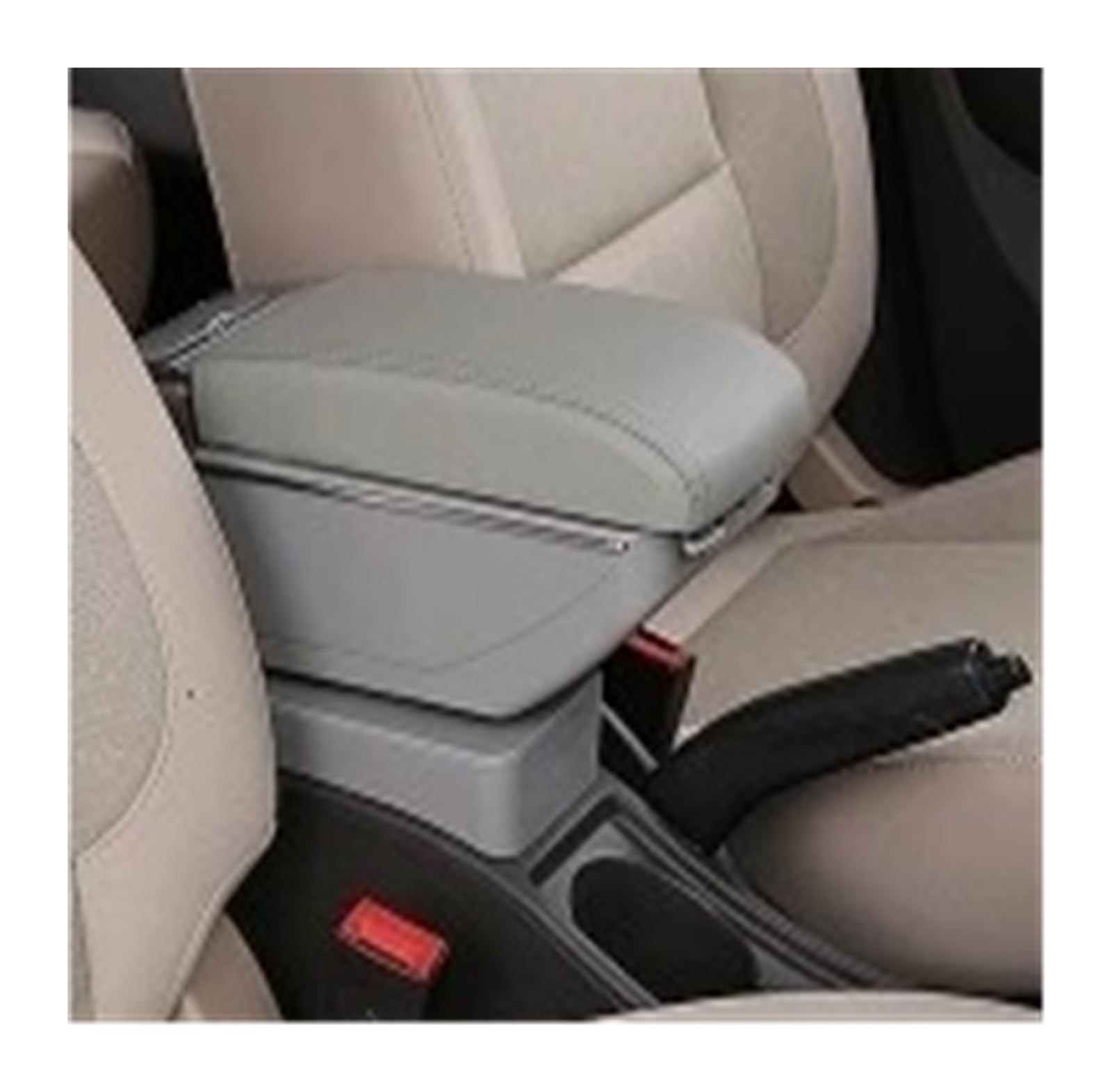 BYHGFDEA Armrest Storage Box For Citroen For C4 2004-2023 Armrest Box Center Console Central Store Content