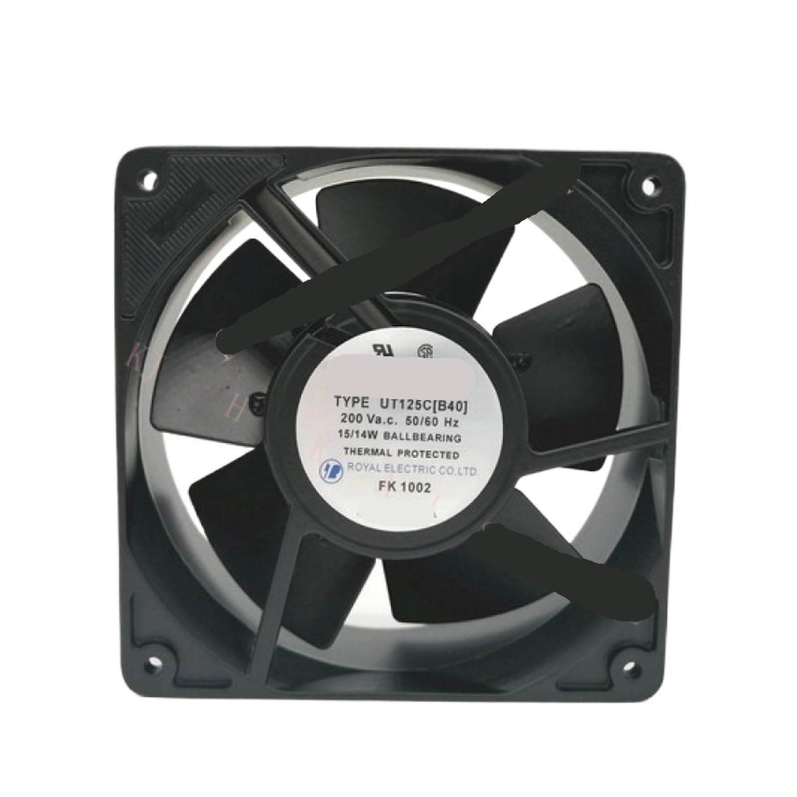 LWJYIPETZQ Fan UT125C[B40] 12038 200V 15/14W All Metal Cooling Fan
