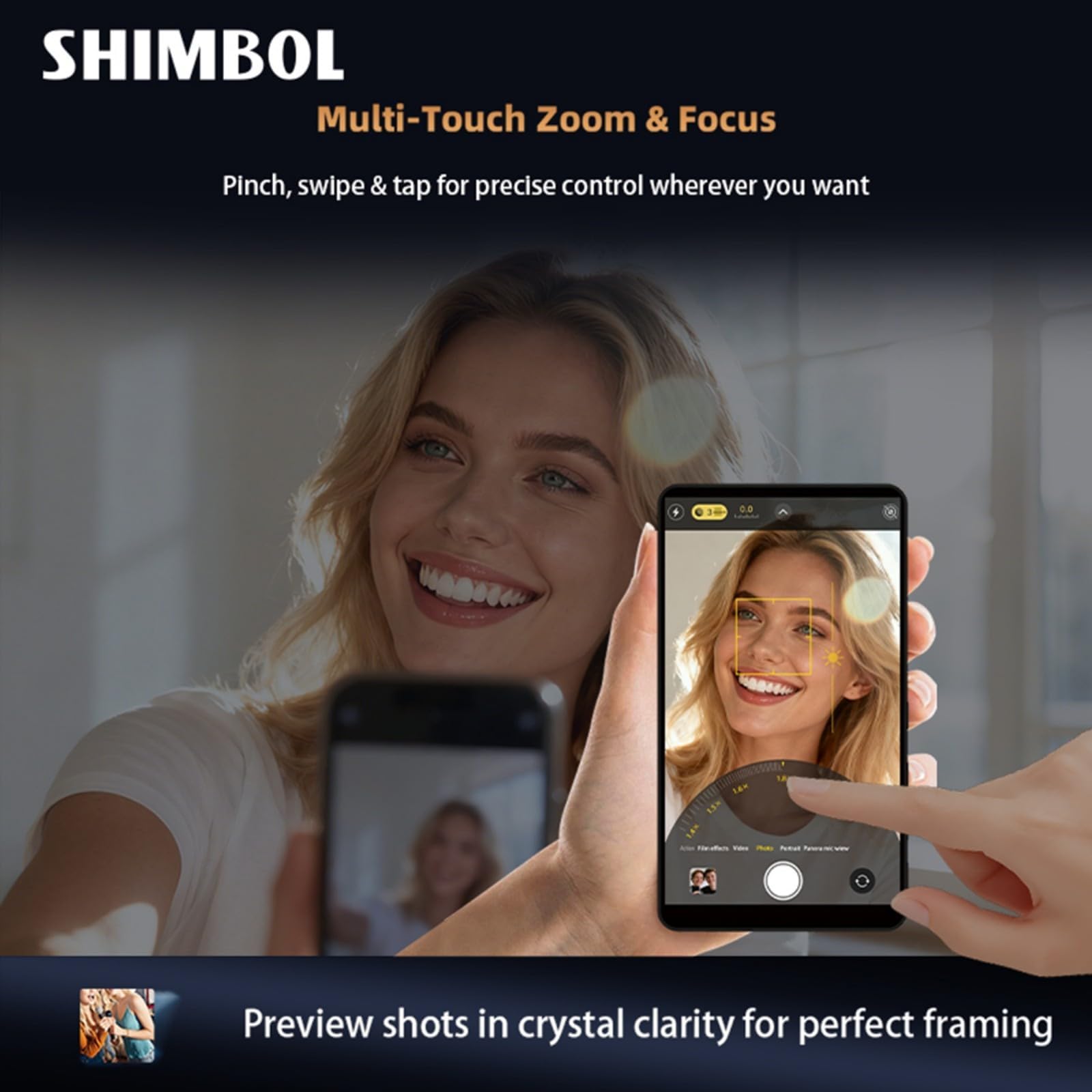 Amazon.co.jp: Shimbol CP5 Ultra ブラック、ワイヤレス電話 Vlog