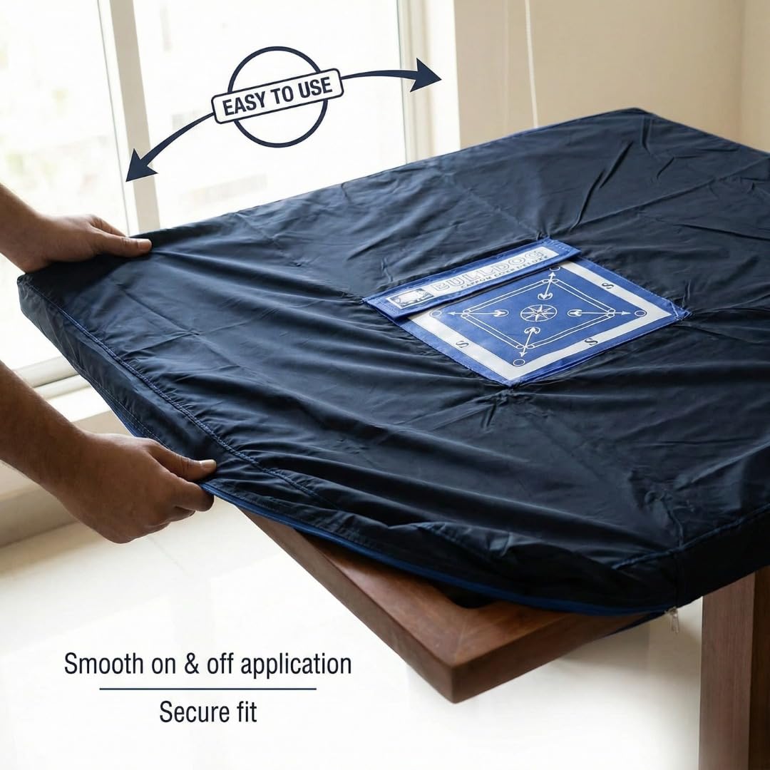 KD Willmax KNK - Funda con cremallera completa para tabla Carrom - Impermeable, nailon Ripstop, 3 tamaños (campeón)