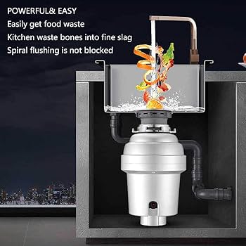 Waste Shredder in Sink Erator Kitchen Waste Disposal