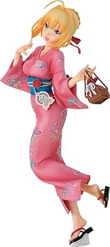 FGO　浴衣フィギュア　3点セット Amazon | Fate/stay night セイバー 浴衣ver. (1/8スケール PVC