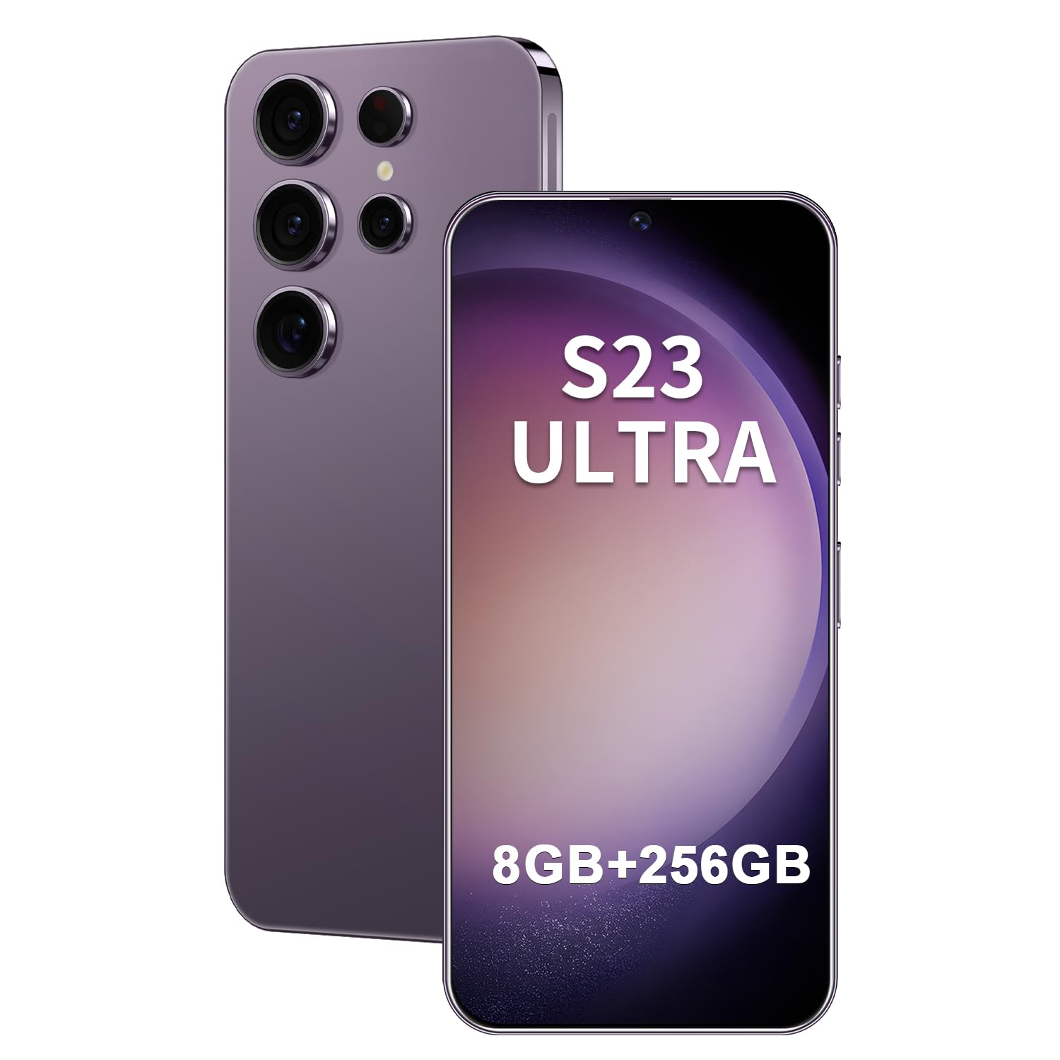 Galaxy S23 Ultra 256GB SIMフリー Android14 Unlocked Phone S23 Ultra Android Phone 8-core 8GB+256GB Cell