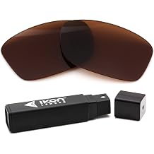IKON LENSES Replacement Lenses For Oakley Jupiter Squared OO9135 Sunglasses - Polarized & Non Polarized Options