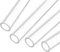 Vista 19 de MECCANIXITY Tubo Redondo Rígido Transparente de Acrílico 6mm (1/4") ID 8mm (5/16") OD 356mm para Lámparas y Linternas, Sistema de Refrigeración por
