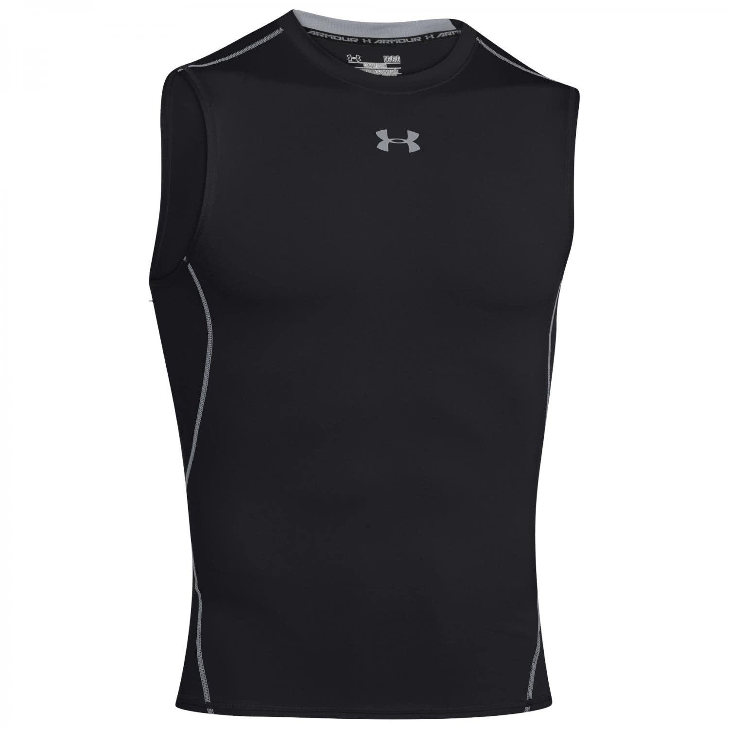Under Armour Men's HeatGear Armour Sleeveless Compression T-shirt