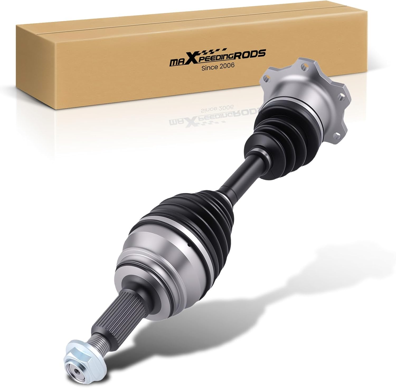 maXpeedingrods Front CV Axle for Chevy, Cadillac & GMC Models, Silverado 1500, Suburban, Tahoe, Avalanche, K1500, Sierra 1500, Escalade, Yukon, Left and Right, Replace# 66-1009