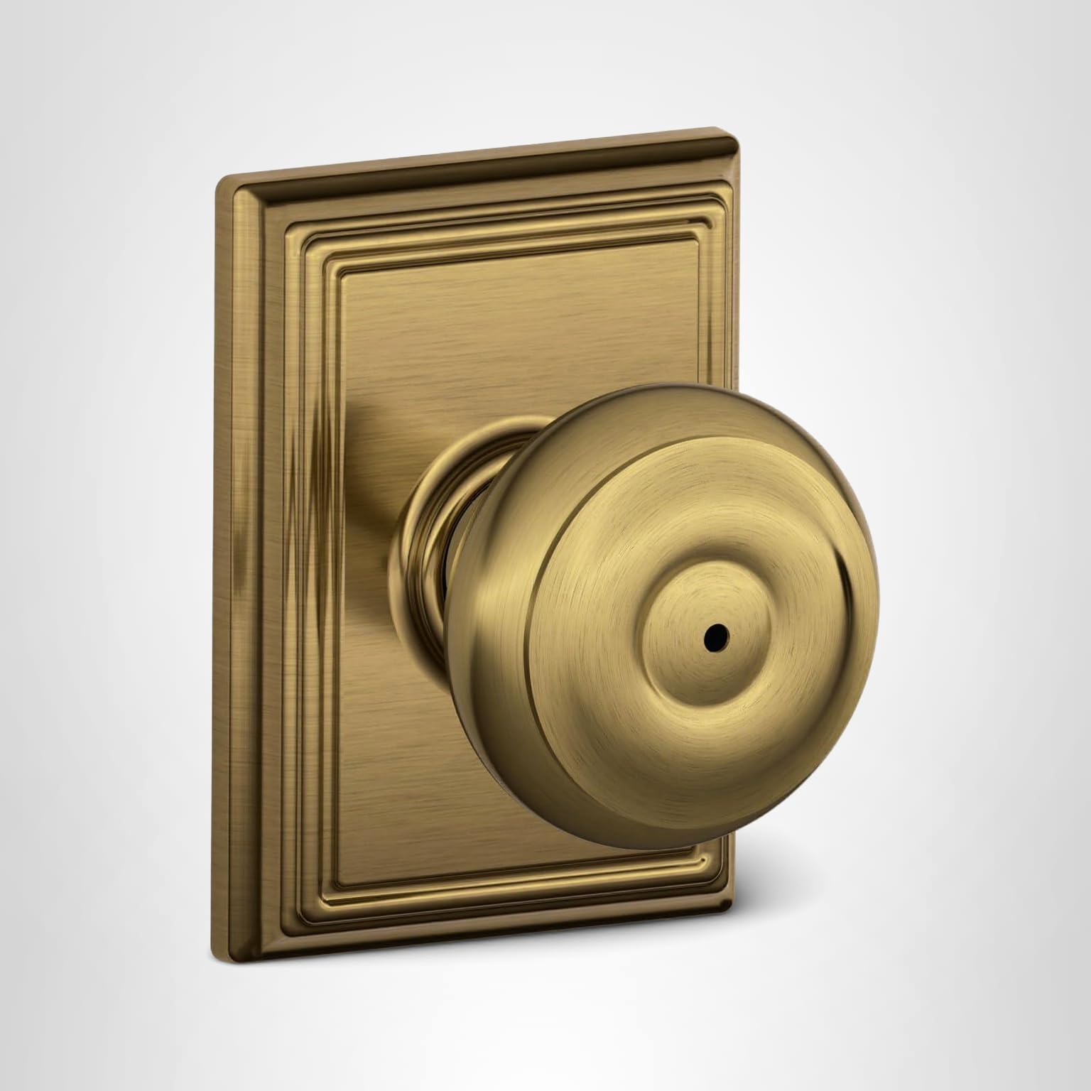 SCHLAGE F40GEO609ADD Addison Collection Georgian Privacy Knob