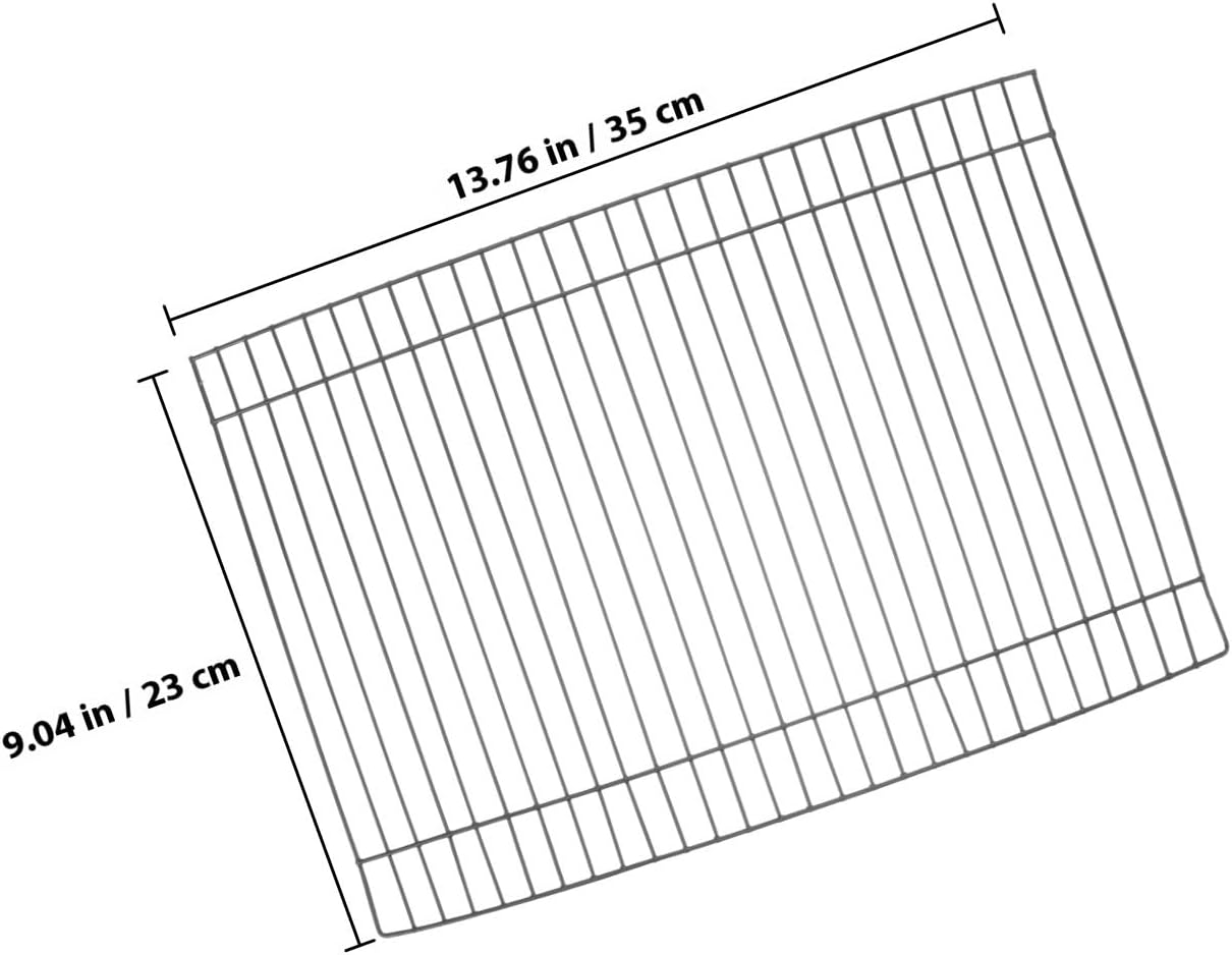 FRCOLOR 8pcs Small Pet Fence Playpen Metal Isolation Gate 23x35cm for Hamsters Indoor Safety Enclosure Portable Pet Separation Pen