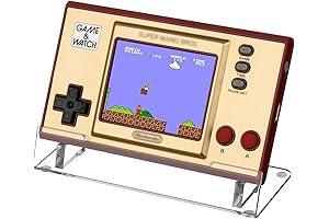 Clear Acrylic Stand Compatible with Nintendo Game & Watch Handheld