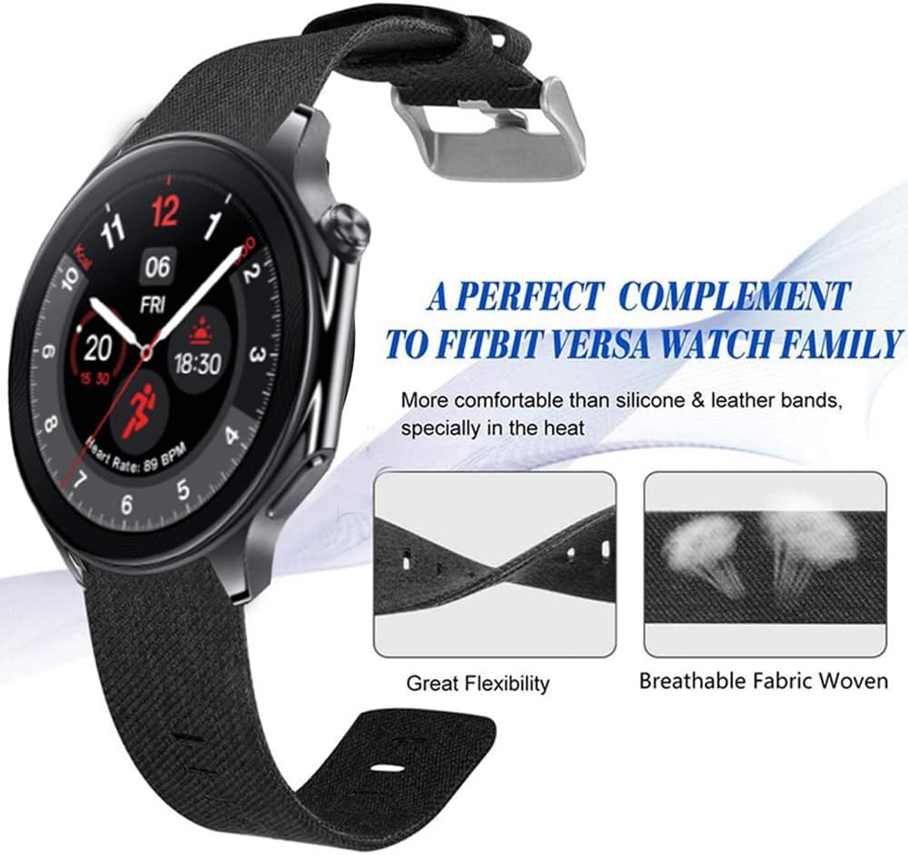 Lamshaw Compatible with Shock Clock Max Band, Breathable Nylon Woven Fabric Replacement Accessory Strap Compatible for Pavlok Shock Clock 3, Max image 4