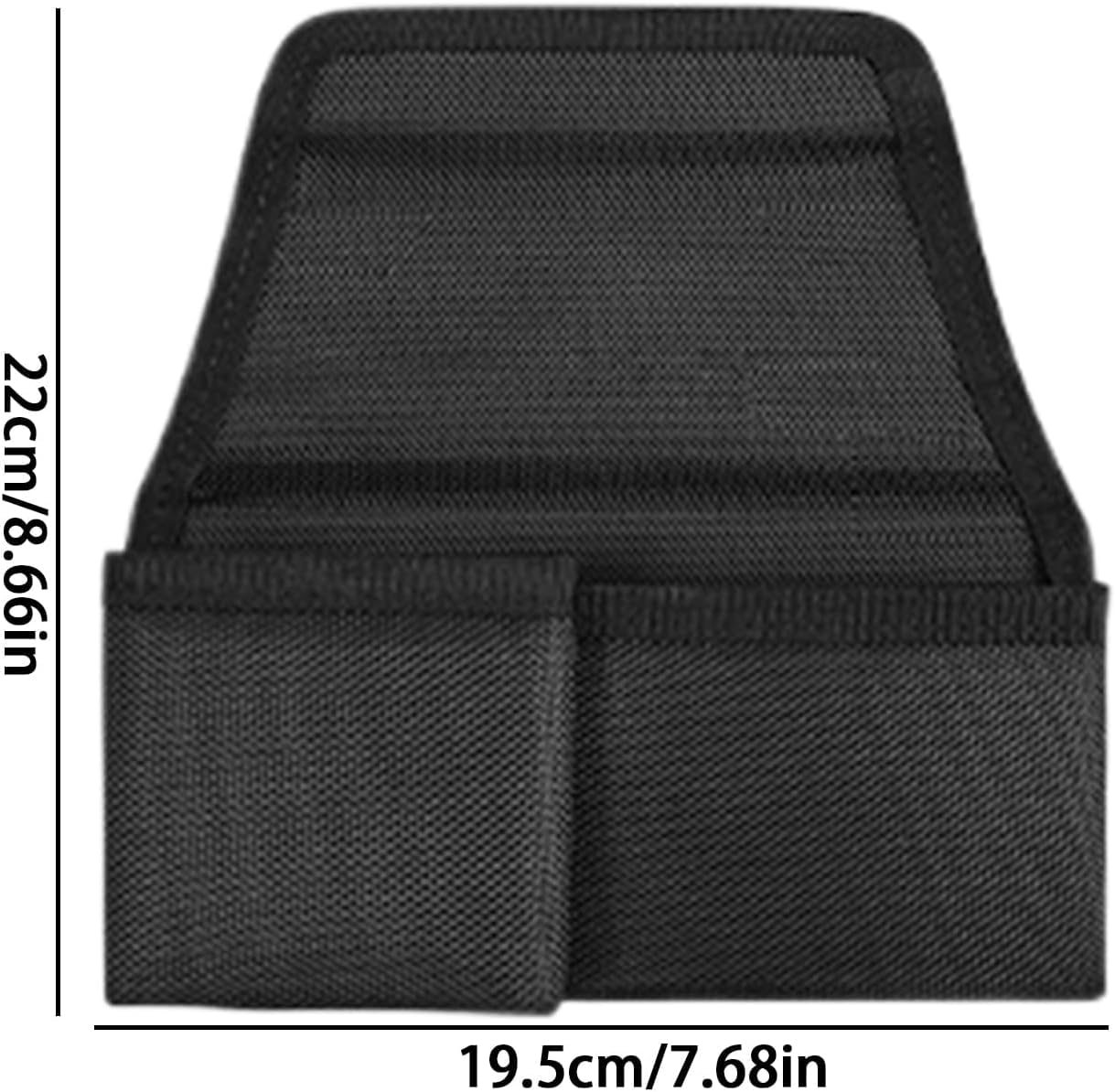 2 Pezzo Borsa Portaoggetti Auto per FIAT Ulysse 2022 2023 2024 2025 2026 | Tessuto Oxford Resistente Doppia Tasca Portaoggetti Design da Appendere al Finestrino Organizzazione Pulita dell Abitacolo