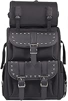 Vista 2 de EXCELSIOR INT - Bolsa de viaje grande para motocicleta, mochila, equipaje de viaje, color negro