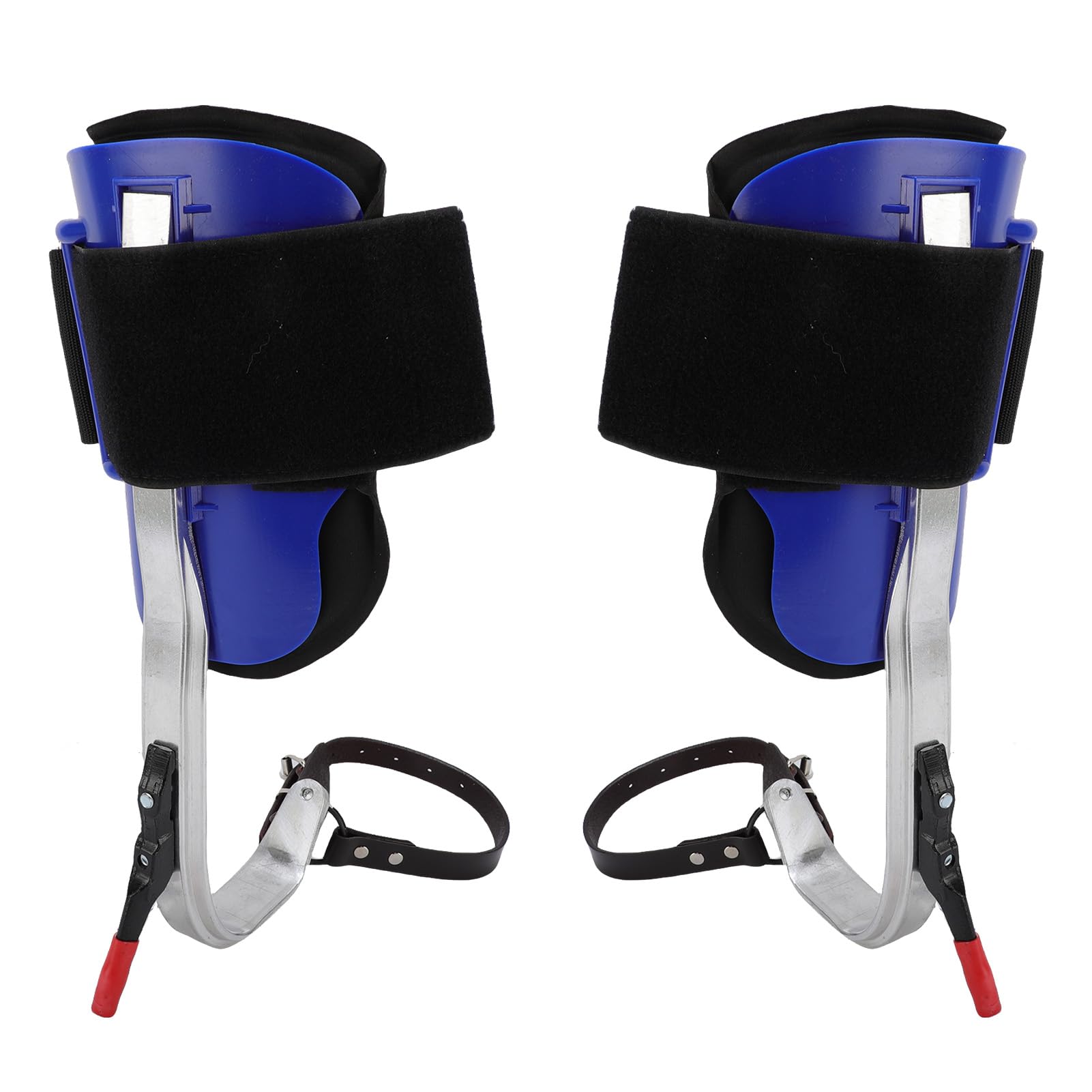 Picos para Trepar árboles, Espolones de Escalada Ajustables con Pedal Antideslizante de Aleación de Aluminio Liviano y Correas Ajustables para Recolección de Huertos, Poda de