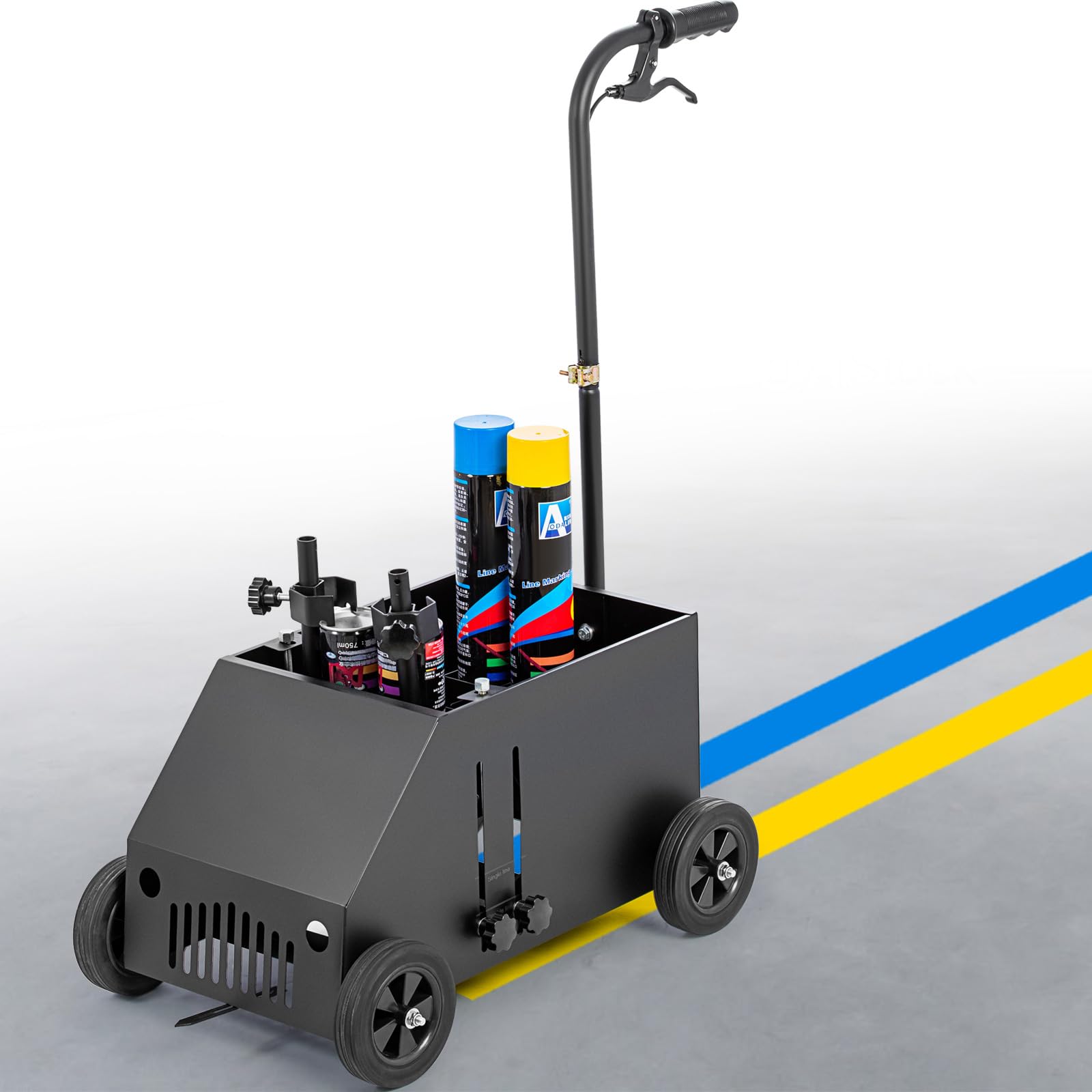 Photo 1 of CIRONBOW Double Line/Single Line Striping Line Marking Machine,Playing Field Line Striping Machines for Parks and Recreational Sports and Outdoors Backed (PAINT NOT INCLUDE)