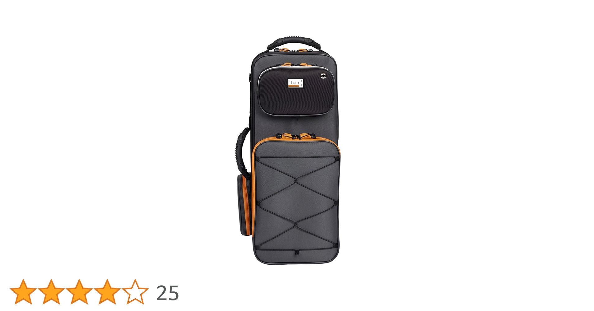 Bam アルトサクソフォン用ケース 【PEAK】 カラー：ブラック＆グレー Amazon | BAM! バム Bam アルトサクソフォン用ケース 【PEAK
