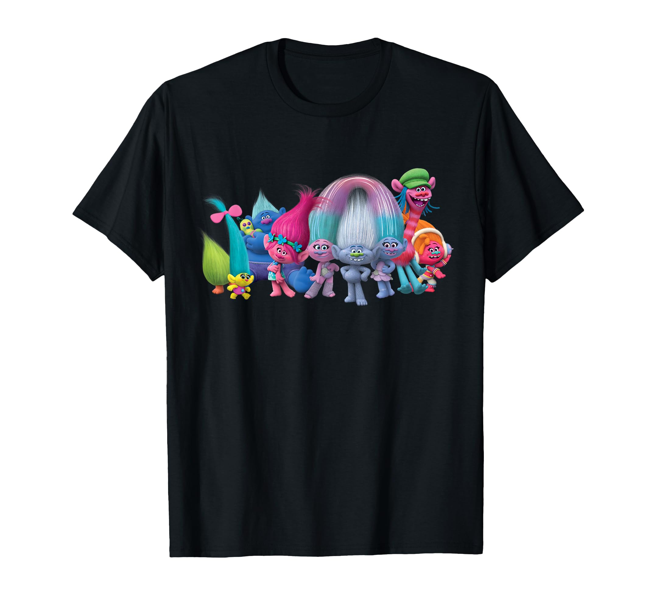 DreamWorks Trolls All Troll Friends T-Shirt Small