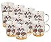 Produktbild 10er SET Maxwell und Williams SMILE STYLE Becher FLAMBOYANT - DI0100 / Trinkbecher/Kaffeepott/Designbecher
