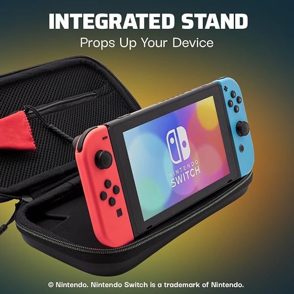 PDP Travel Case Plus Glow pour Nintendo Switch/Switch Lite/Switch OLED: Legend of Zelda Tears of The Kingdom Purah Pad 3D - 4