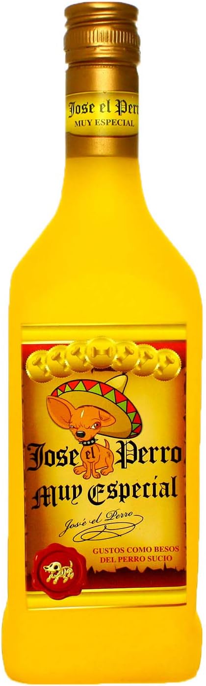 Beer, Wine & Liquor Bottles - Dog Toy - 100% Vinyl. Made Durable & Strong. Novelty Play Toy. Many Bottles to Choose from and They Float (Jose Perro, Single Pack)