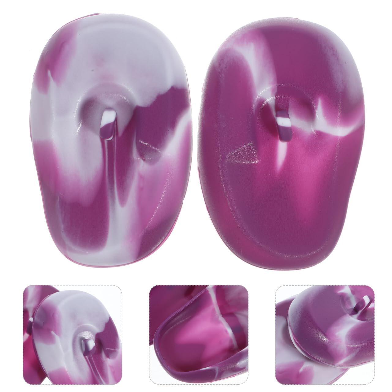 MAGICLULU Paraorecchie in Silicone Per Tinture Per Protezioni Auricolari Di Sicurezza Per L'uso Nei Saloni Di Parrucchiere