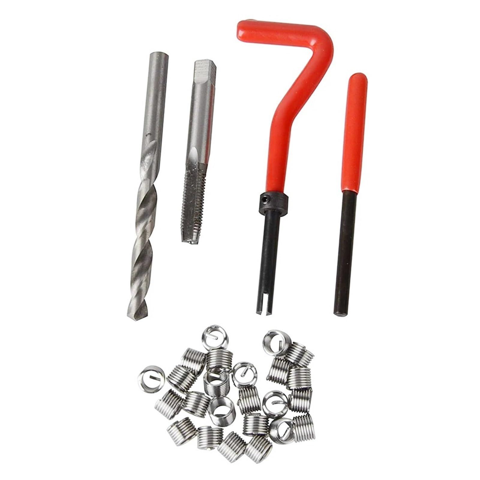 Autotrimgereedschap 20-częściowy zestaw do naprawy gwintów metrycznych Car Pro Coil Drill Tool M3 M4 M7 M9 M11 Car Pro Coil Tool M11*1,5 Kunststof Hevelgereedschap(M11X1.5)