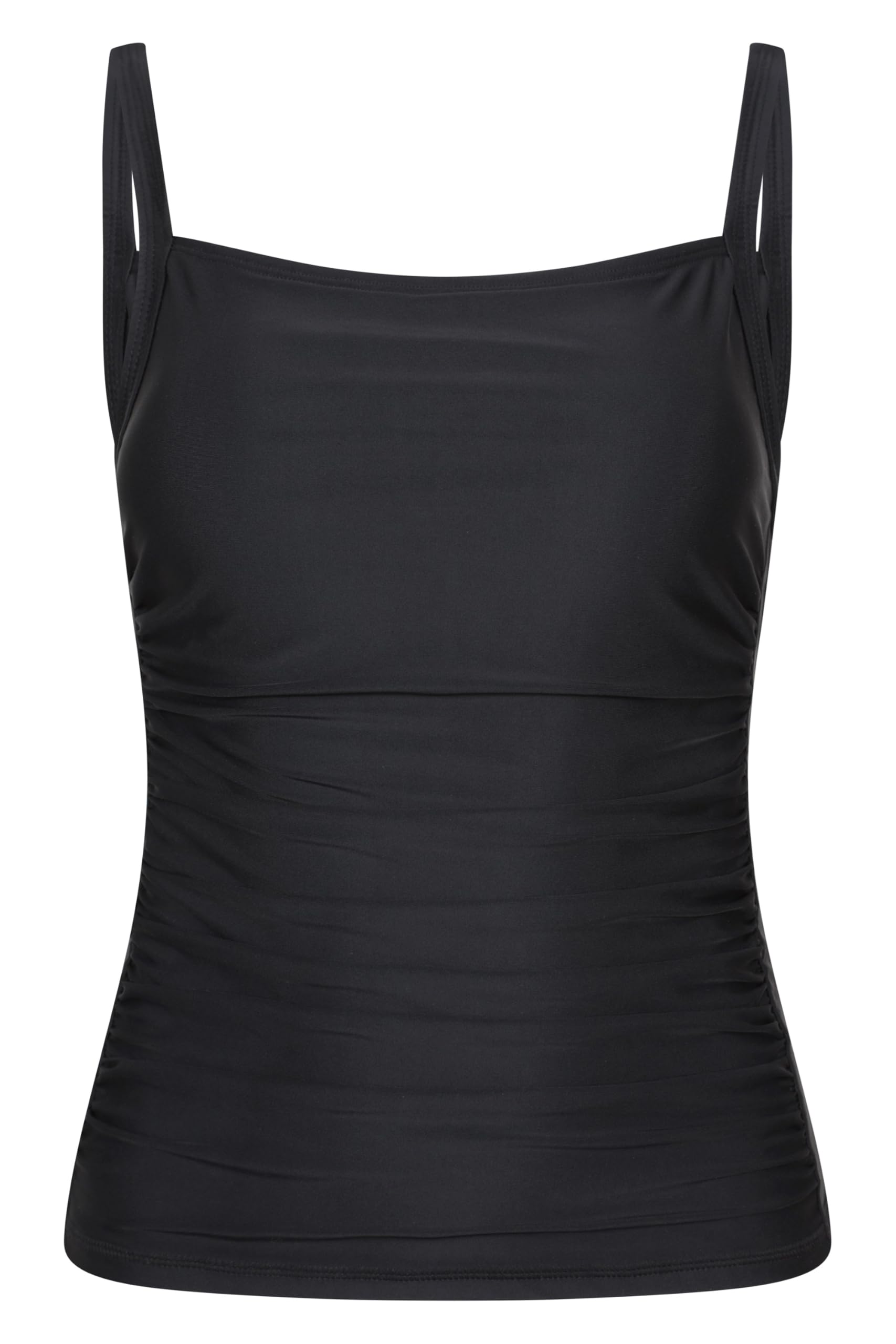 Mountain Warehouse Tummy Control Womens Tankini Top Black 8