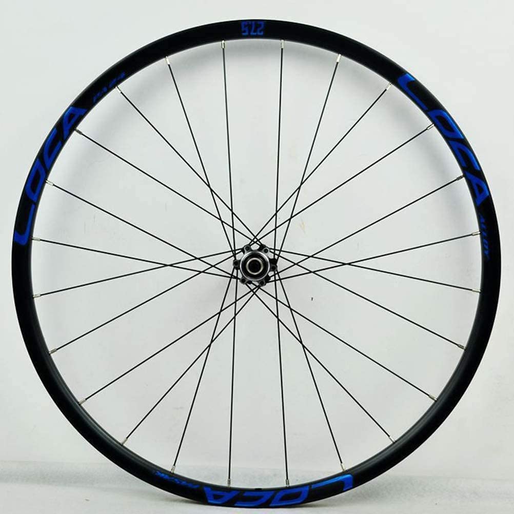 Amdieu Wheelset 26 27.5 29 Pulgadas de Ruedas for Bicicletas, MTB Ruedas de Ciclismo de Doble Pared Rodalos rápidos Rojas Selladas Cubo de 24 Orejas Freno de Disco 8 9 10 11 12 Velocidad Road Wheel